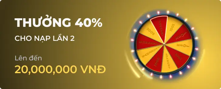 Ưu đãi Thưởng Slot Hàng Tuần 40% tại bet88